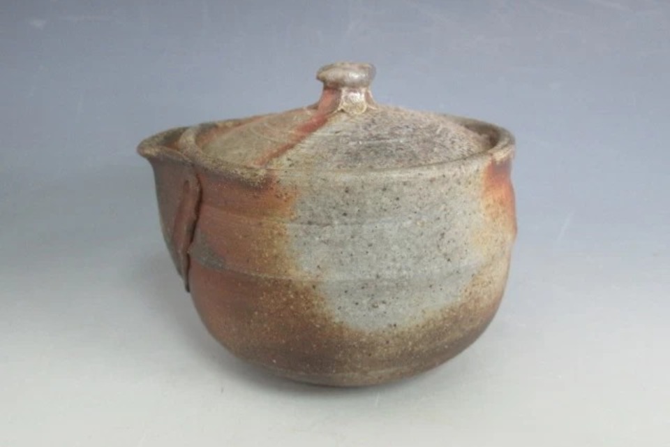 備前焼 宝瓶買取しました。の画像